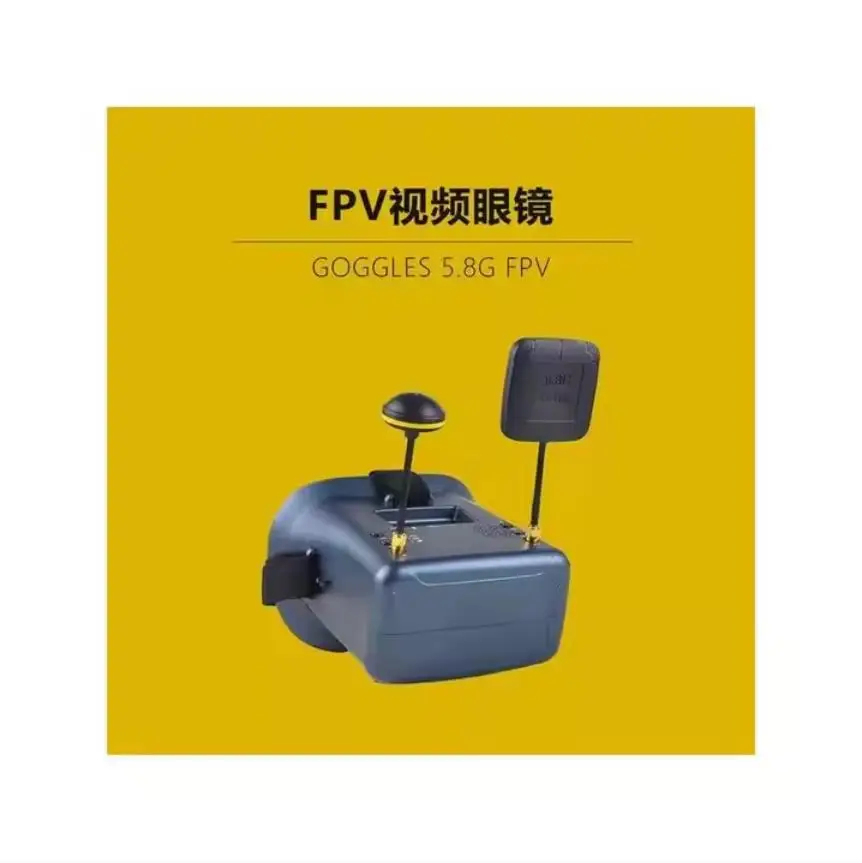 DJI Goggles V1 V2 5,8G 40CH 4,3 Zoll Video Headsets 800x480 FPV Schutzbrille mit Batterie für jedes Rennmodell-Flugzeugspiel