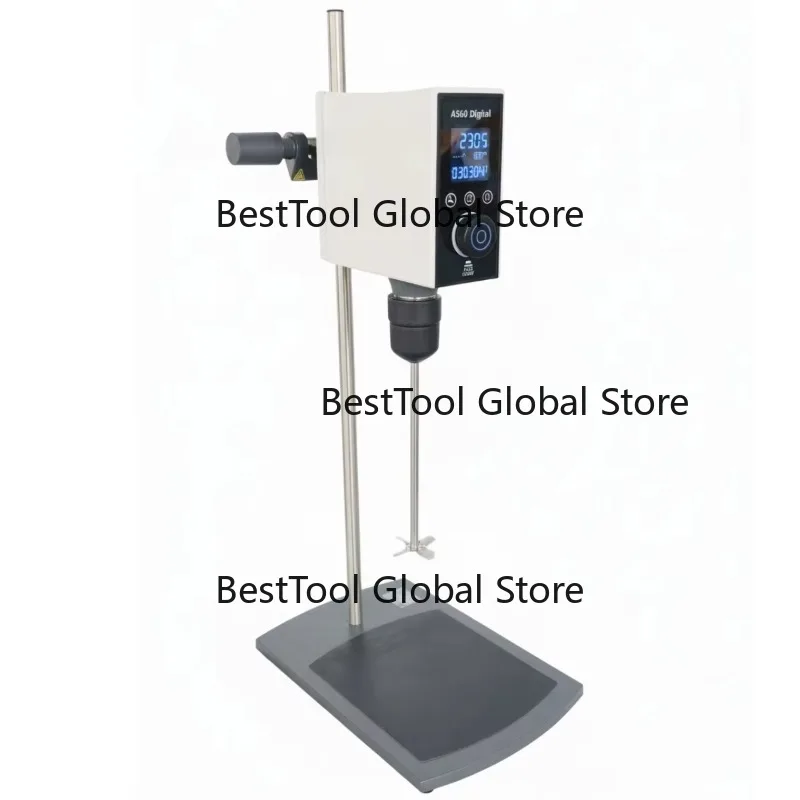 Factory Direct LCD Display High Reliability 40L Overhead Stirrer Laboratory Mixer Digital Overhead Agitator