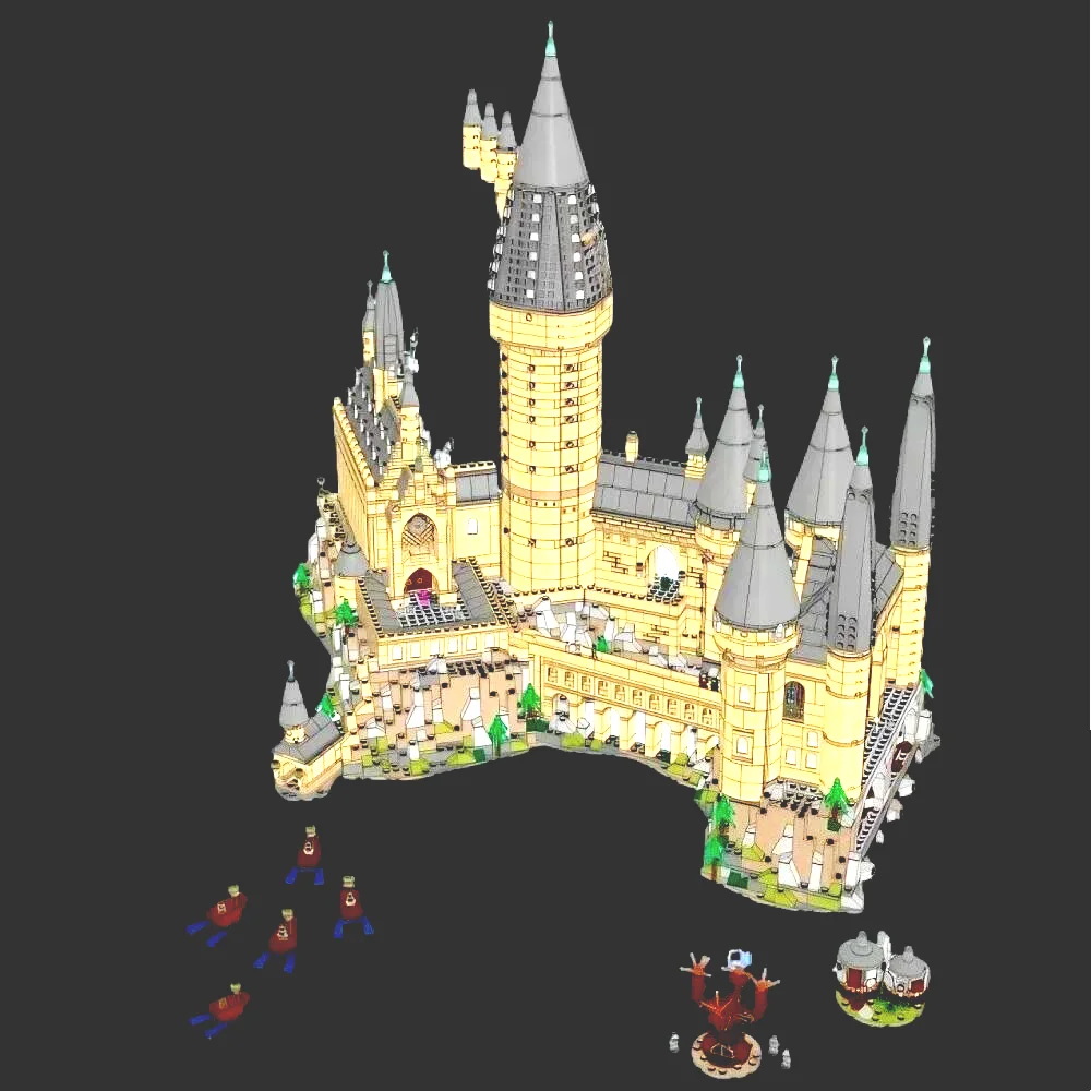 

In Stock Iconic Magic Castle Building Blocks Sets Suitable for Birthday Gifts 71043 6020pcs For Christmas