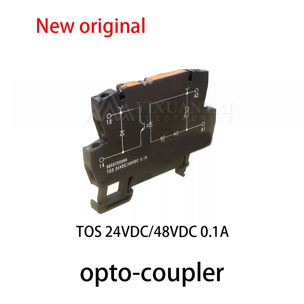 (1pcs) 100% New relay TOS 24VDC/48VDC 0.1A opto-coupler