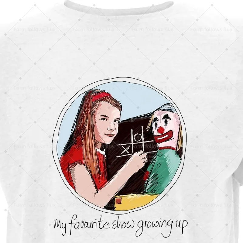 

2026 men T-Shirt Hoodie Hand Drawn Comic style Test Card Back in the day Children's TV Daftness Family Films and TV Unisex S-6XL