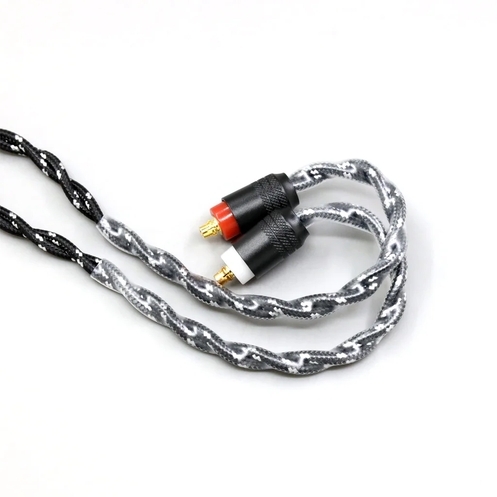 OCC смешанный OFC скручивающийся нейлоновый кабель для наушников Sony IER-M7 IER-M9 IER-Z1R гарнитура LN008749