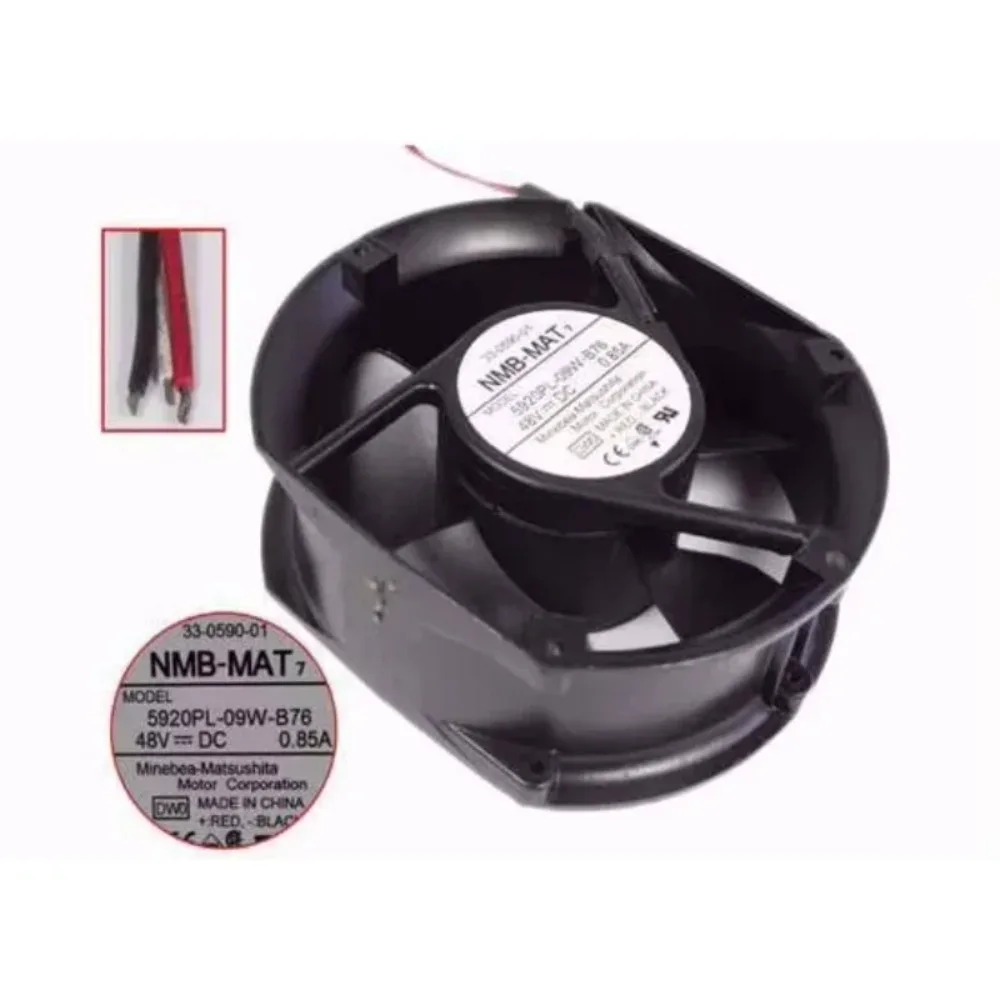 

Вентилятор охлаждения NMB-MAT 5920PL-09W-B76 DW0 AC 48V 0.85A 172x150x50мм, 3-проводной
