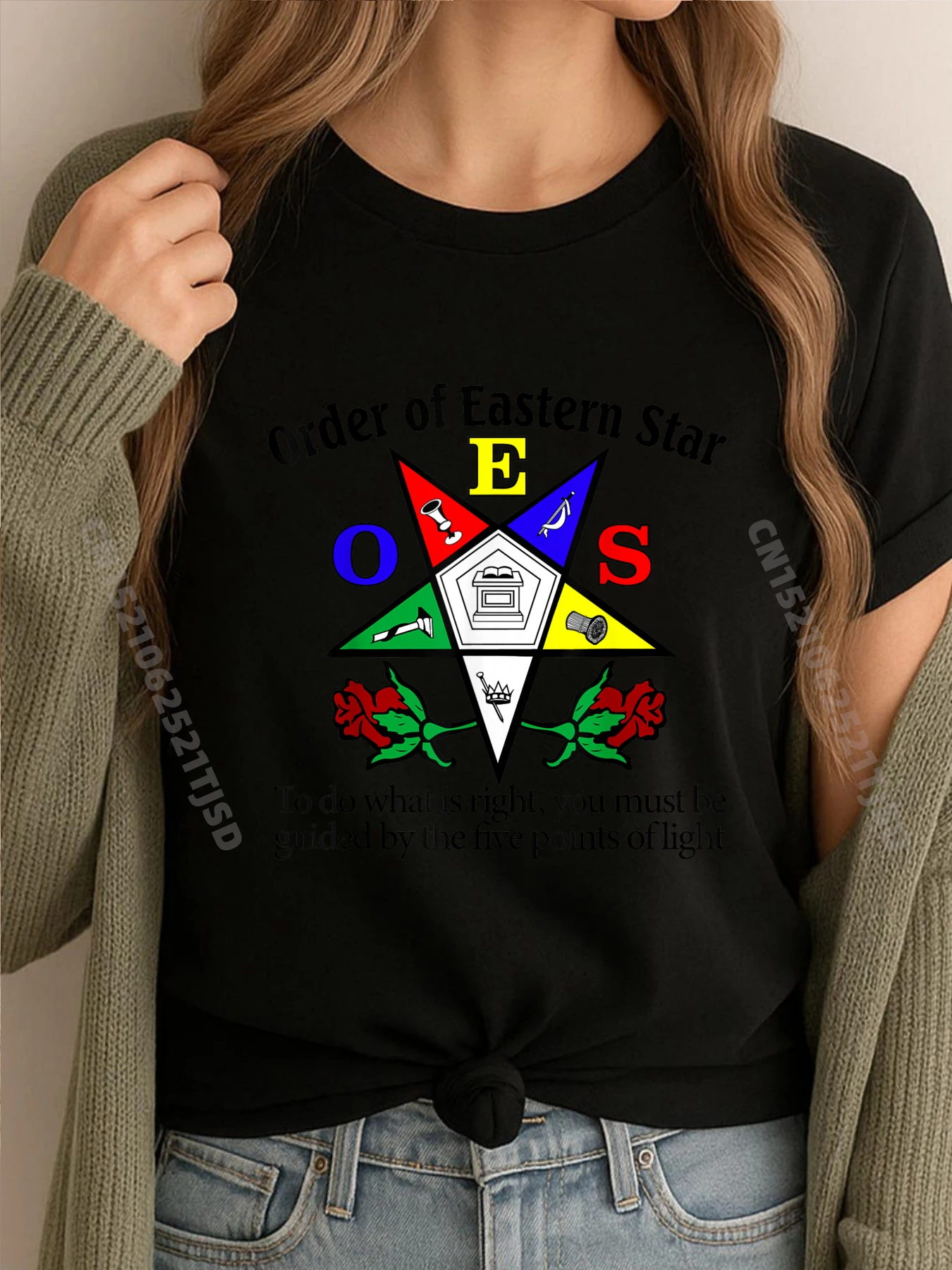 

Oes To Do What Is Right The Eastern Star Рождественская мужская одежда для родителей больших размеров Camisas De Hombre футболки для женщин