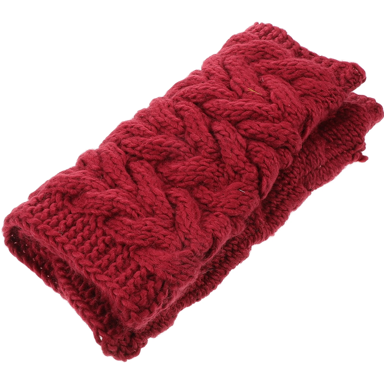 

Chunky Knit Neck Gaiter Warm Scarf Winter Ear Neck Ski Mask Cold Face Cover Women Men Outdoor Travel Office Durability Balaclava