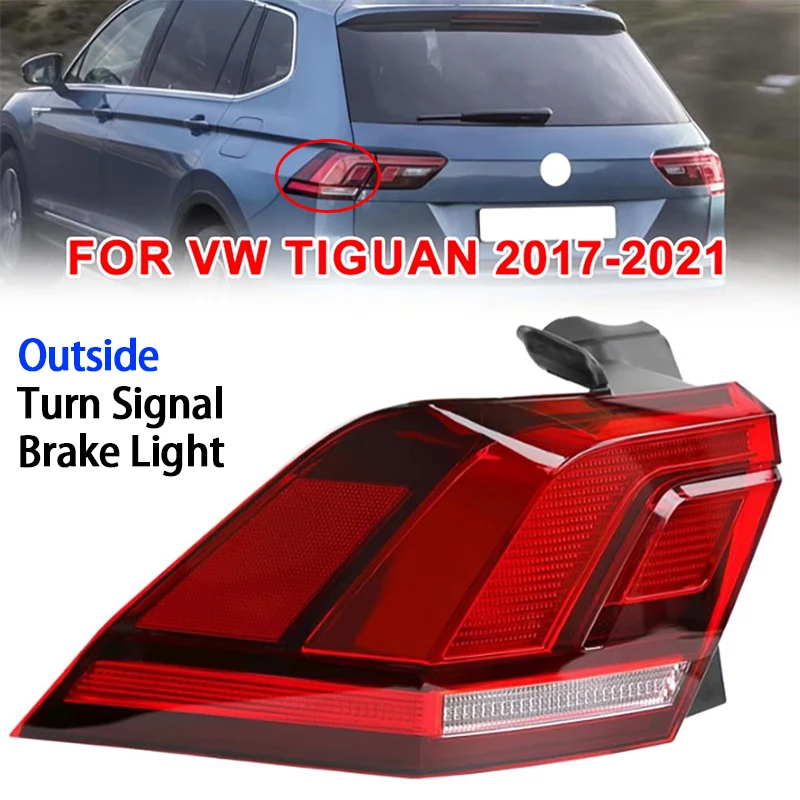 

Для VW Tiguan 2017-2021 внешний указатель поворота стоп-сигнал лампа сигнальная лампа аксессуары Luces Led Para Auto