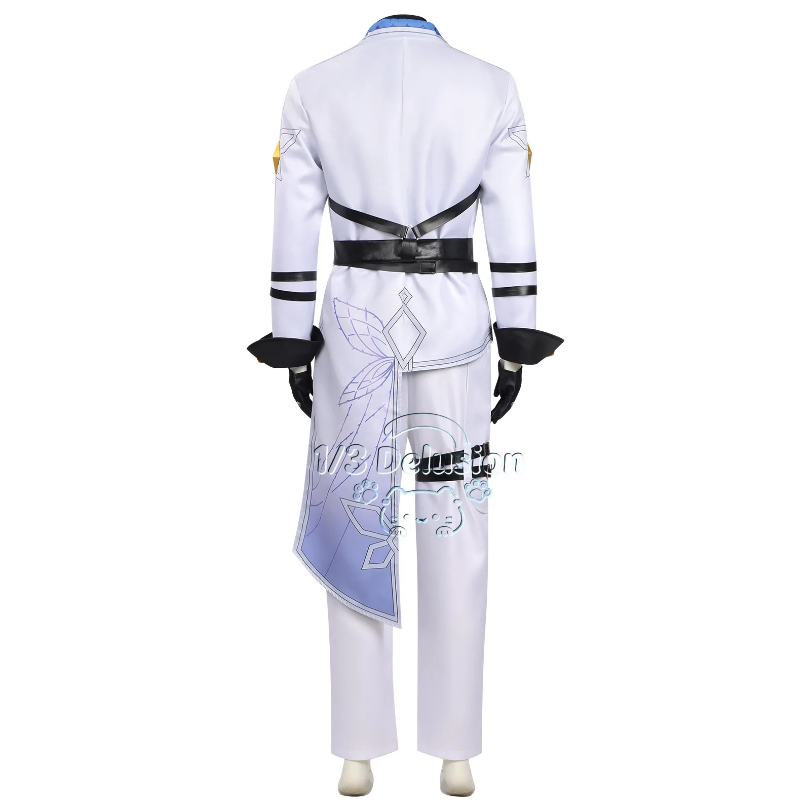 

Eternal Return E.T.D Team 4 Captain Bai Cang Cosplay Costume Full Set Game Anime Formal Outfit Hallowen Play Role Clothes
