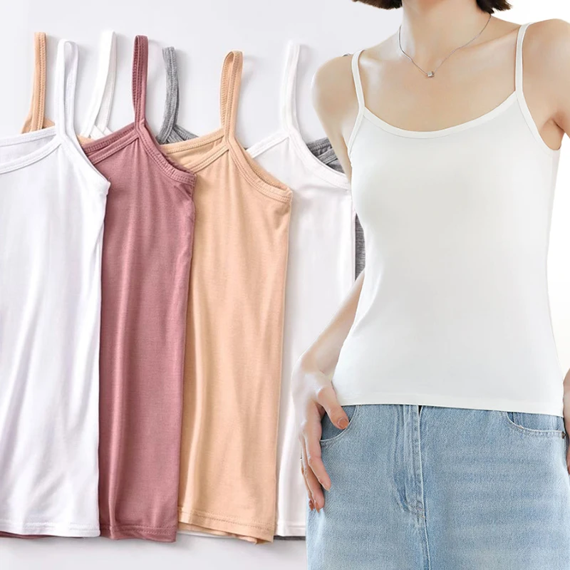 

Sexy Camisoles Women Crop Tops Sleeveless Shirt Bralette Tops Solid Color Cotton Skinny Vest Soft Slimming Tanks Bra Underwear