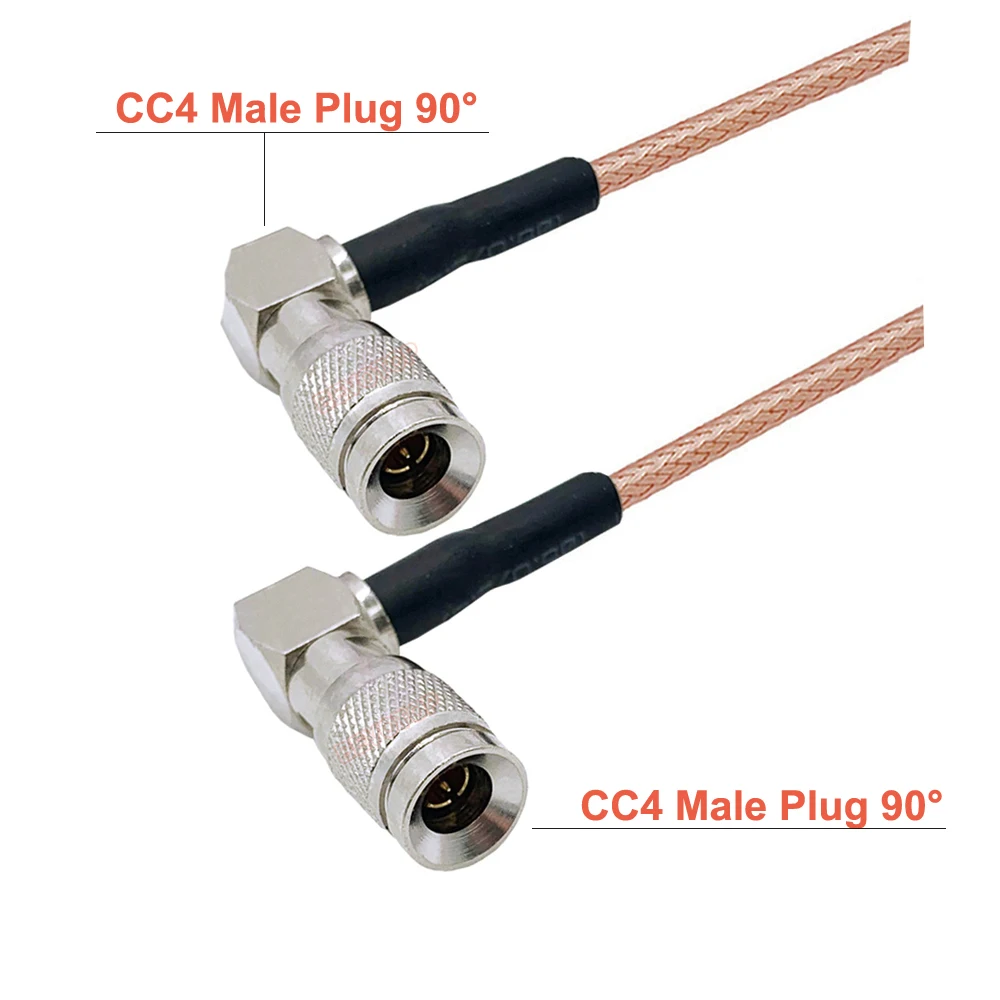 DIN 1.0/2.3 Mini BNC CC4 Male to CC4 Male Plug Connector 75 Ohm RG179 Cable Assembly RF Coaxial Pigtail Jumper HD SDI Cable image 6