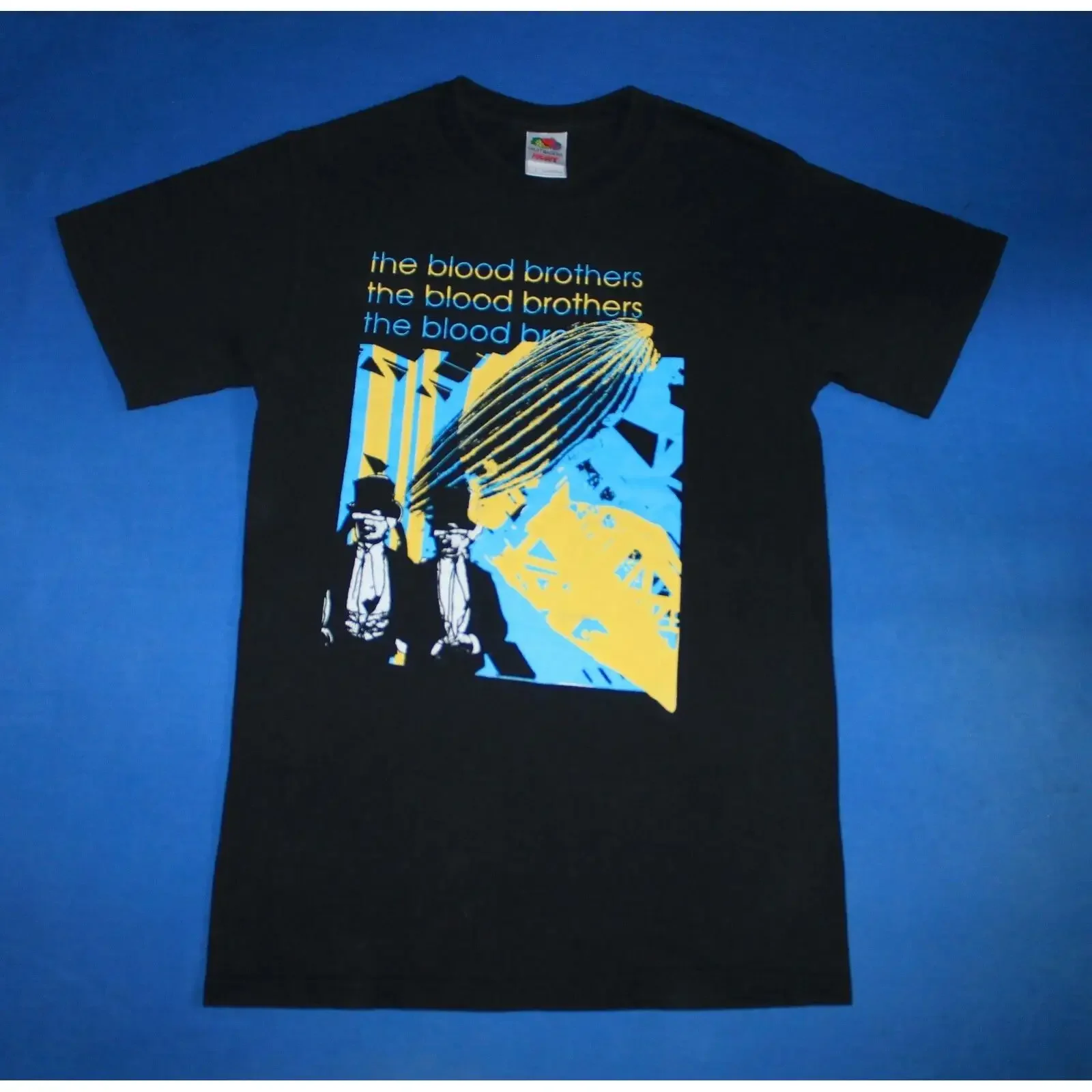 Vintage Y2K The Blood Brothers T Shirt Post Hardcore Band Men's S vintage Washed Soft homme Unisex Casual Breathable graphic