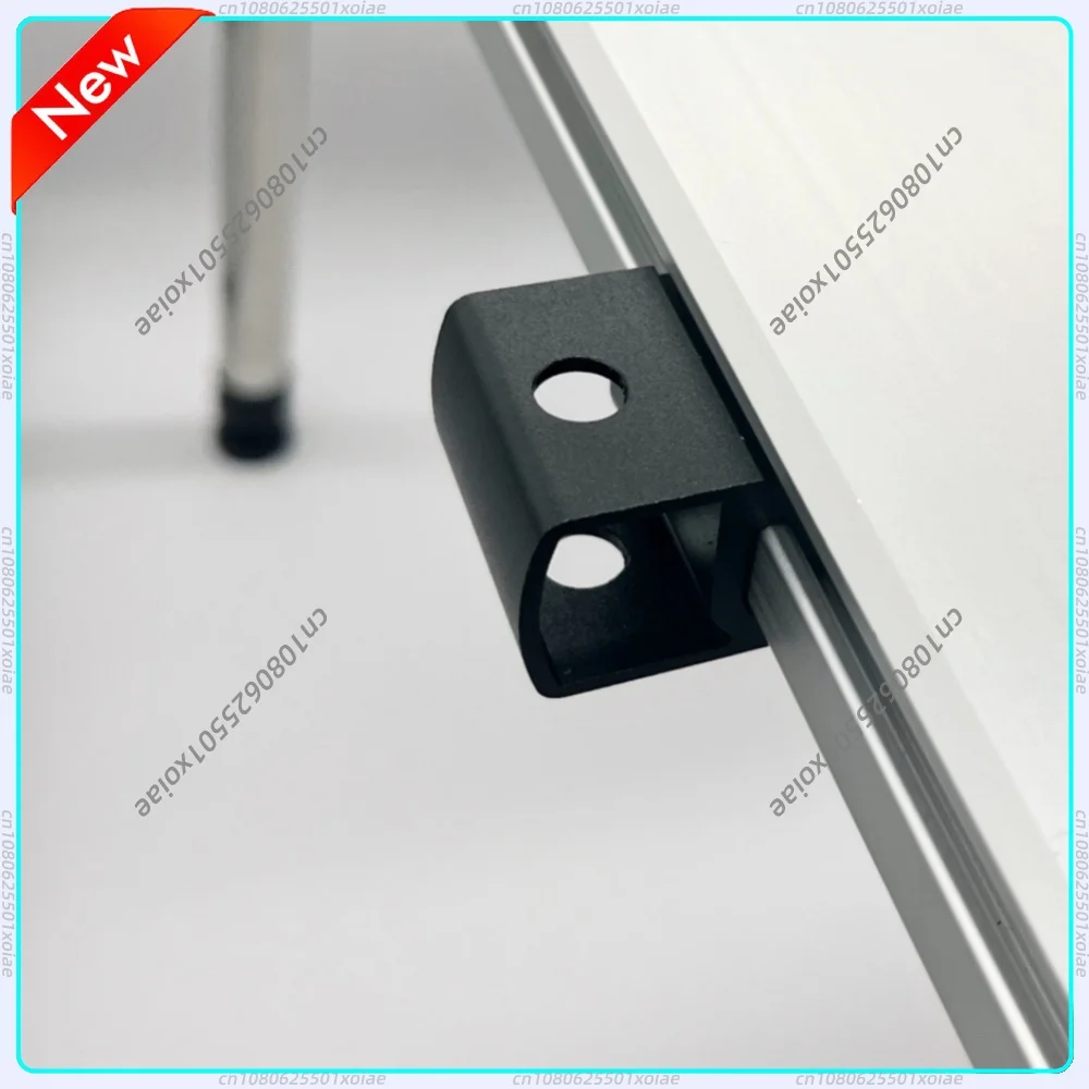 Plaque d'extension à boucle coulissante en alliage d'aluminium pour joint de rail, crochet de table IGT extérieur pour camping