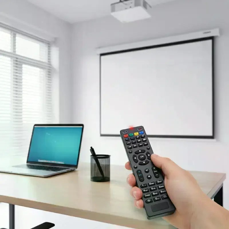 Smart Remote Control Replacement Fits MAG 250 254 255 260 261 270 TV Box Supports Fast Response for Work and Home