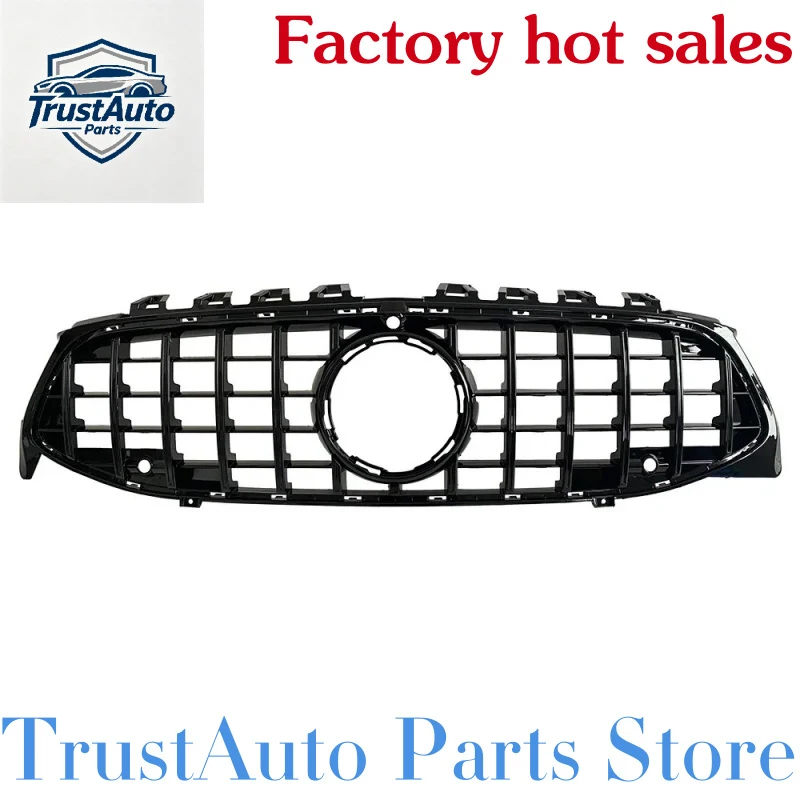 

TrustAuto Parts Store Is Having A Hot SaleHot Selling Gloss Black GT Grille And Front Bumper Kidney Shaped C Of S Material