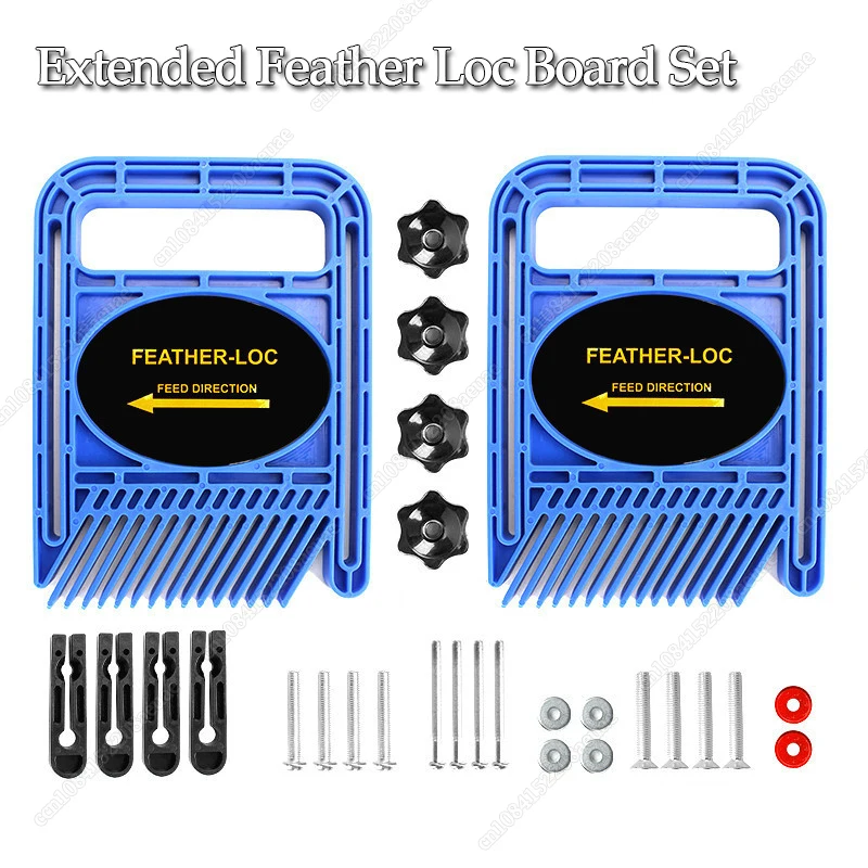 

New Multi-purpose Feather Loc Board Set Double Feather Boards Miter Gauge Slot for Woodworking Saw Table DIY Tools