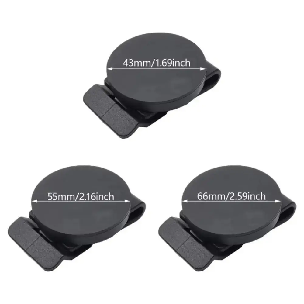 Non-Slip Tool Holster Belt Clip Quick Access Metal Magnetic Tool Holder Push Button Lock Anti-slip Belt Clip Base