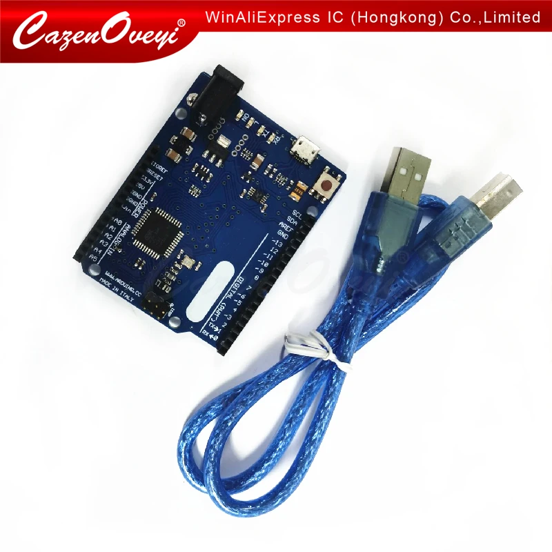 Leonardo Atmega32u4 R3 Microcontrollore Scheda di Sviluppo con Il Cavo Usb Compatibile per For Arduino Fai da Te Starter Kit