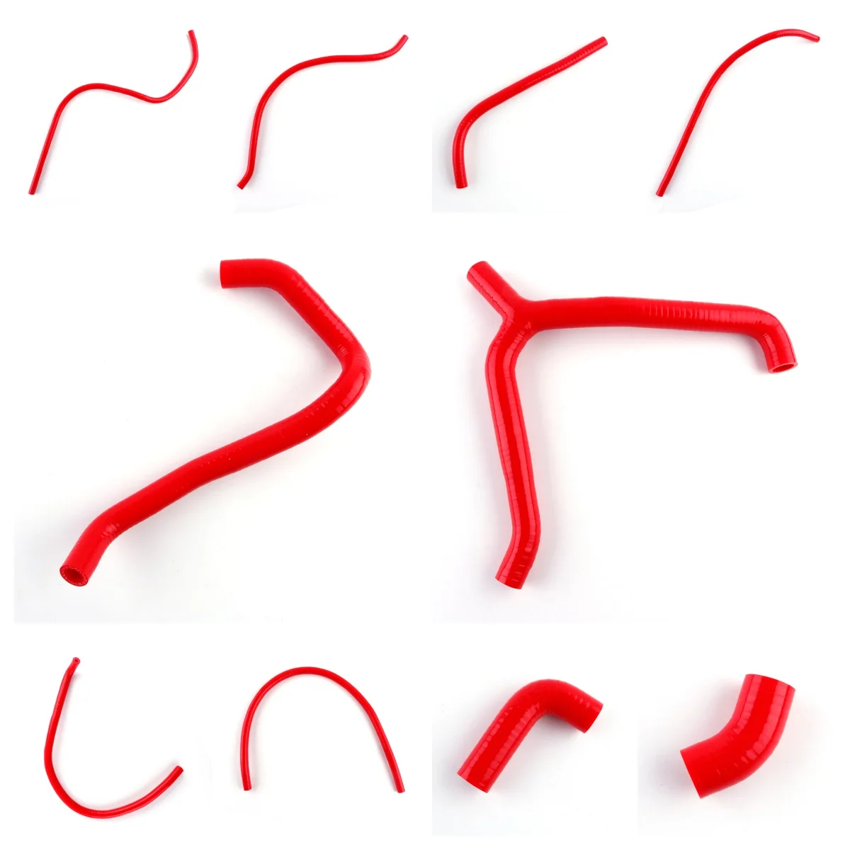 14PCS For 2000-2006 Honda RC51 RVT1000R VTR1000 SP1 SP2 2001 2002 2003 2004 2005 Silicone Radiator Hose Pipe