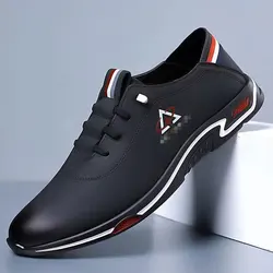 Brand Leather Shoes for Men Designer Loafers High Quality Adult Business Flats Men Moccasins Men's Driving Shoes Male Footwear
