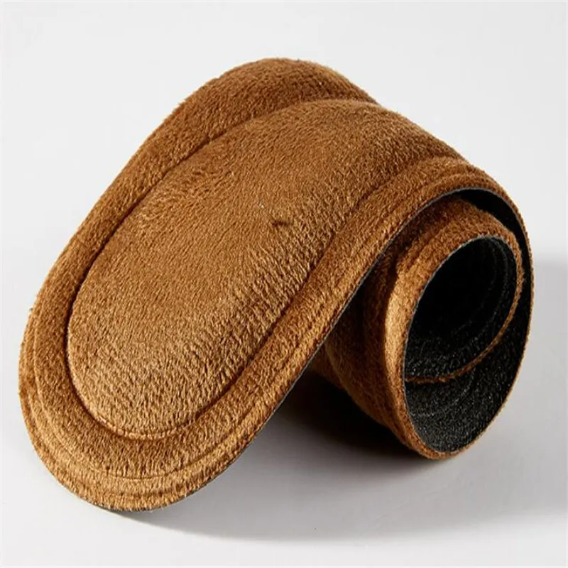 Wärmeisolierende Fleece-Einlegesohle, dick und weich für Schuhe, dicke weiche Massage-Einlage, Kaschmir-Winter-Thermo-Einlegesohlen für Männer und Frauen. – Detail 3