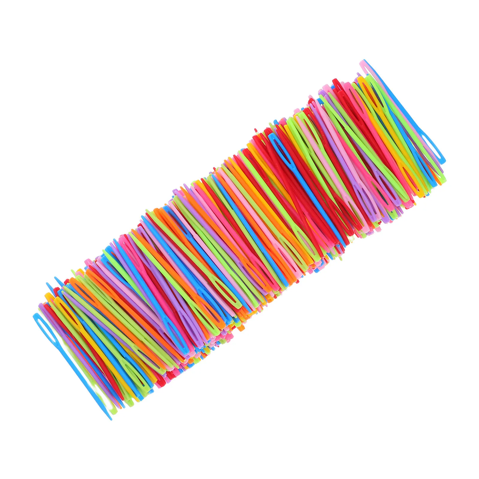 

2000Pcs Colorful Plastic Large Eye Sewing Needles Lightweight Yarn Darning Needles for Hand Stitching Crafts Large Yarn Needle