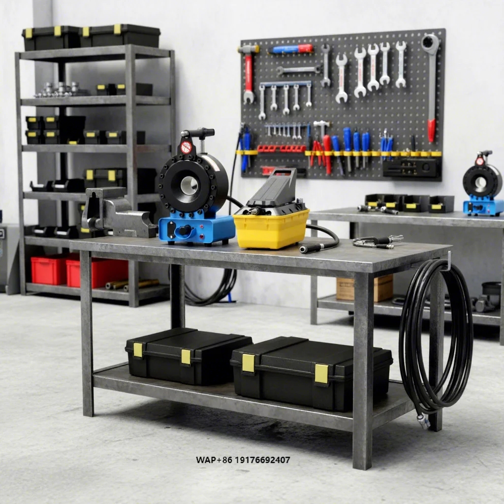 

RUIBAO Manual Portable Crimping Machine PLC Motor High Productivity High Competitive Price Easy Operation Pressure Vessel