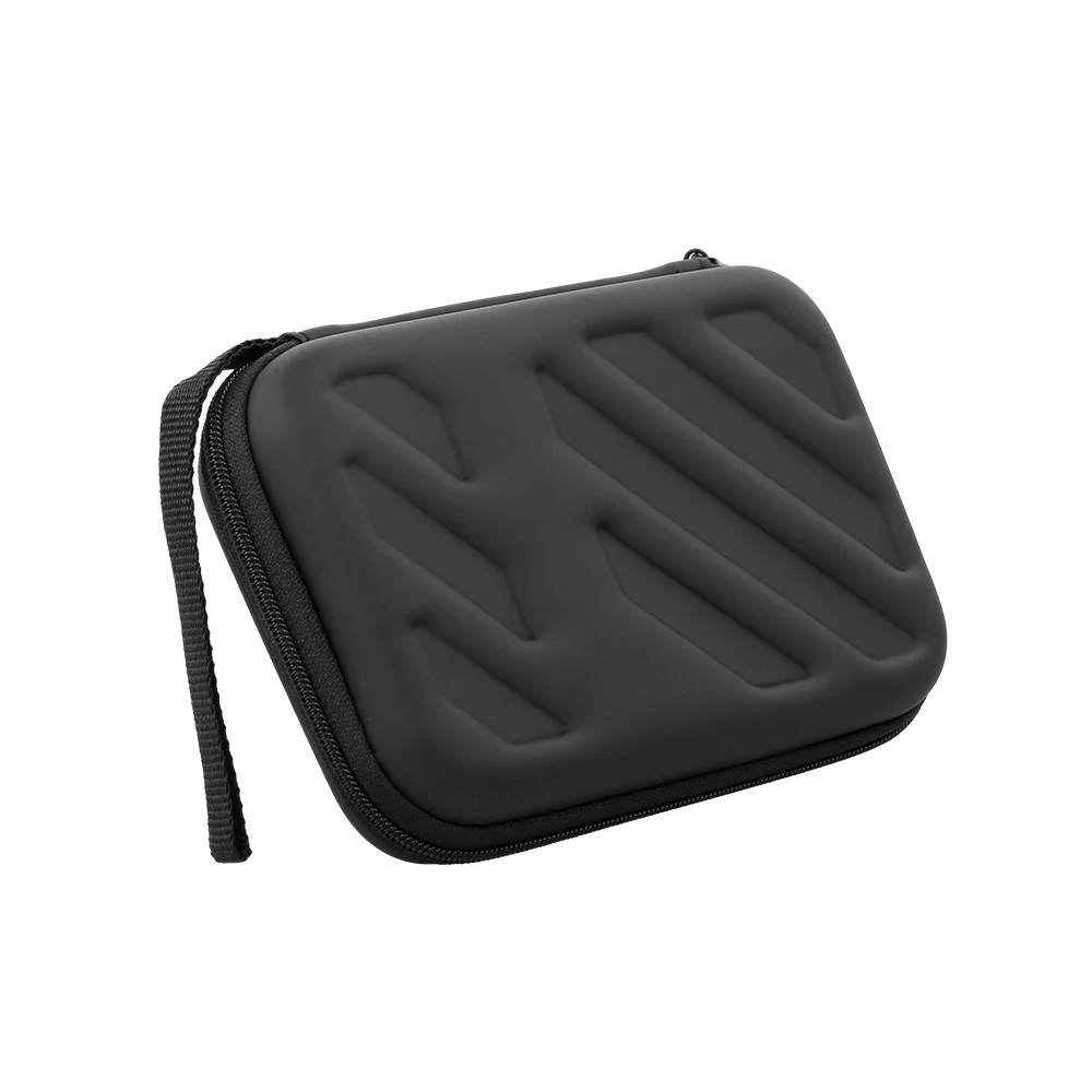 External Hard Drive Disk Case Shockproof  2.5in  with Mesh Pocket and Soft Inner Fabric Carrying Case for Travel and Office Use