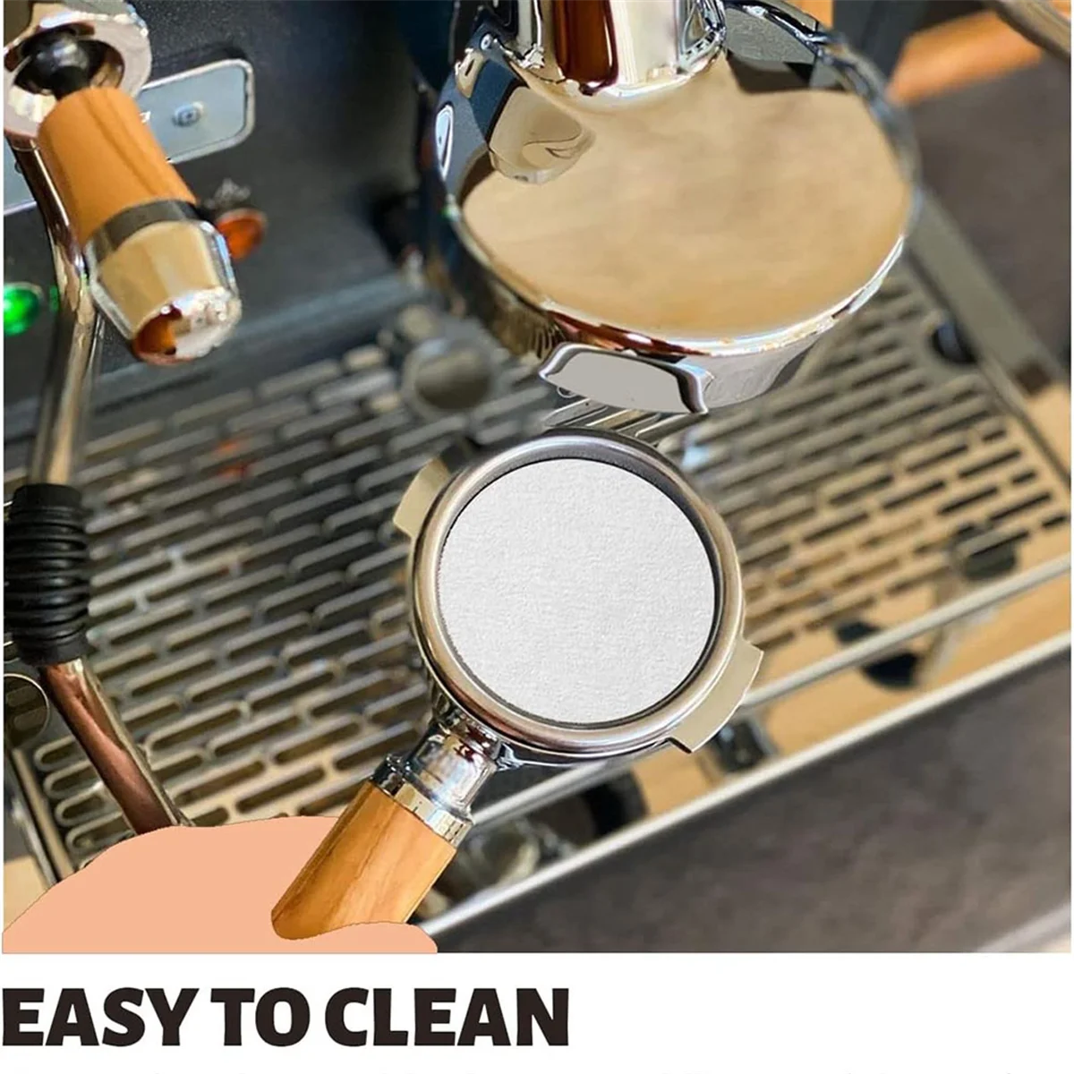 Tools Espresso Filter Paper 53mm-800PCS Unbleached Coffee Paper Filter for Espresso Machine - Portafilter Espresso Filters