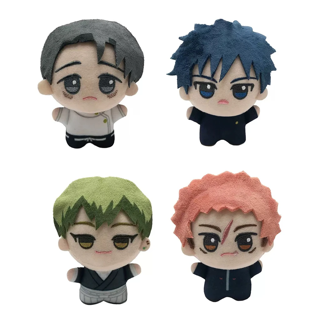JJK Plushies Doll Itadori Yuji Okkotsu Yuta Fushiguro Megumi Naoya Zenin Plush Keychain Anime Cartoon Figure Stuffed Cotton Toys