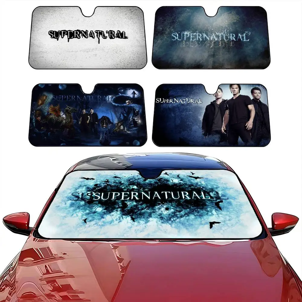 

S-Supernatural автомобильная солнечная защита с подогревом лобового стекла солнцезащитный козырек для окна автомобиля крышка лобового стекла солнцезащитный козырек авто солнцезащитный козырек