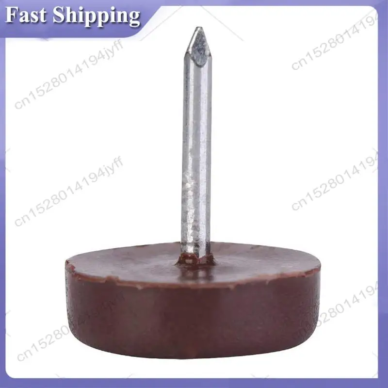 

-ABDH 1000 PCS Chair Table Furniture Leg Bottom Feet Plastic Pads Glides Skid Nail Wood Floor Furniture Protector Noise Killer