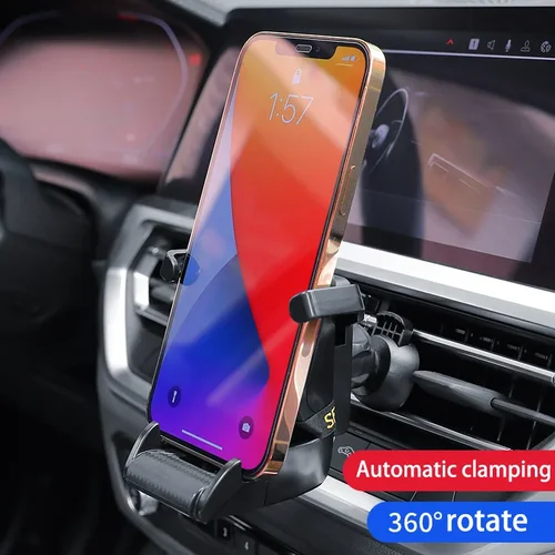 Imagen 2 del producto Soporte para Teléfono Móvil con Diseño de Asiento de Carreras, Soporte con Ventosa para Coche, Soporte para Smartphone, Celular, para iPhone, Samsung, Mi