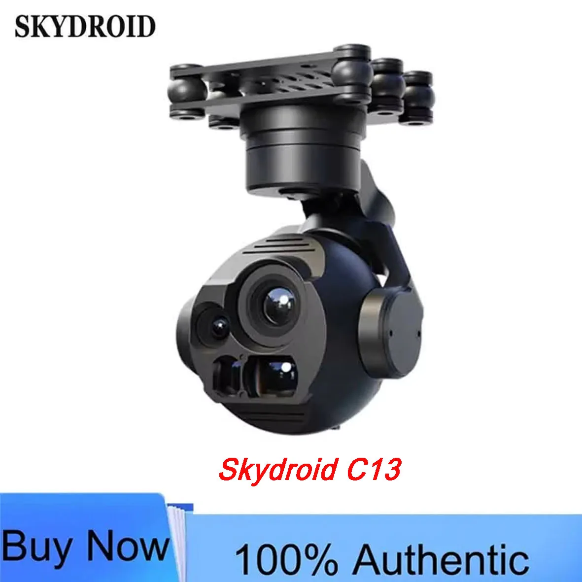 Skydroid C13 High-Definition Multifunctional Three-Light Gimbal 30x Zoom ALTarget Locking Three-Axis Stabilization Camera