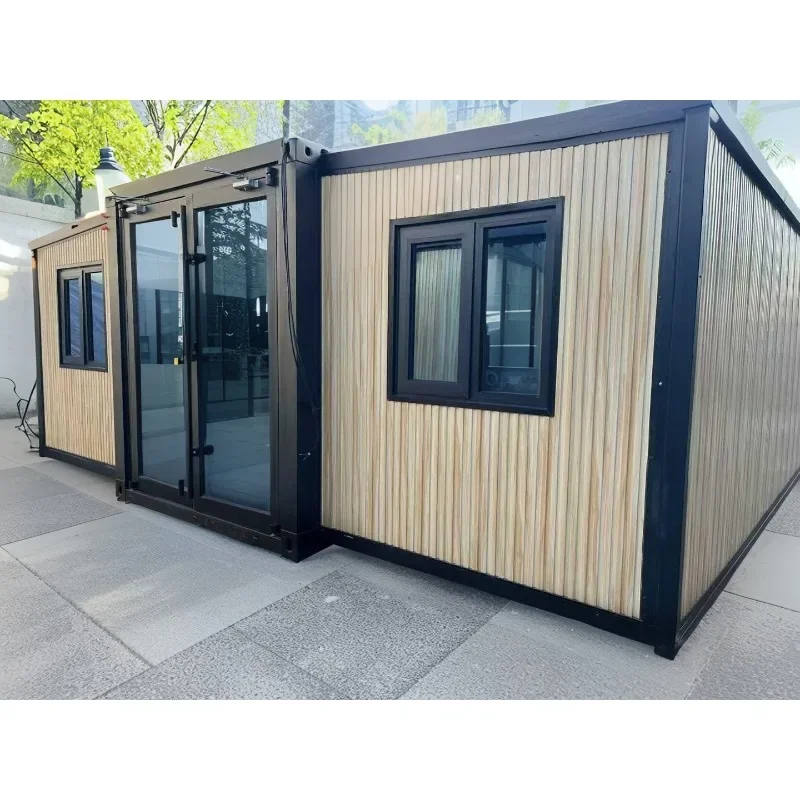 Ready Made Expandable Container House and Portable Mobile Home 40ft 3 Bedrooms Luxury Villa Hot