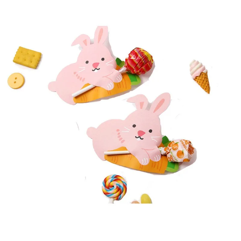 50 Stück kleine gelbe Ente Party Lutscher Dekoration Karte Dekoration Lieferungen Ostergeschenk Cartoon Tierkarton, Geburtstagsfeier