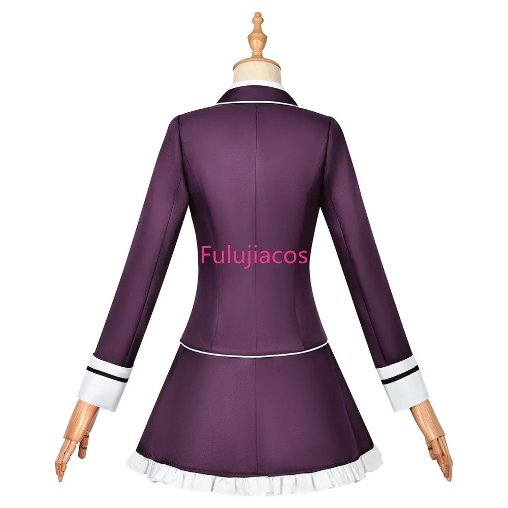 Fulujiacos Komori Yui Cosplay Costume Halloween Roleplay JK Uniform