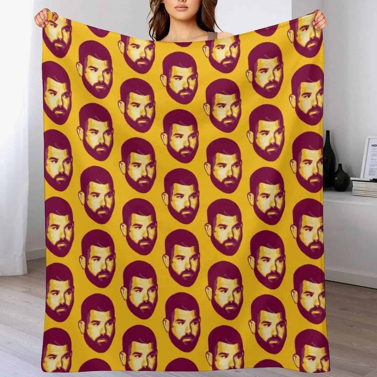 Adam Reynolds NRL Throw Blanket Modern Design Soft Blanket For Home Decor