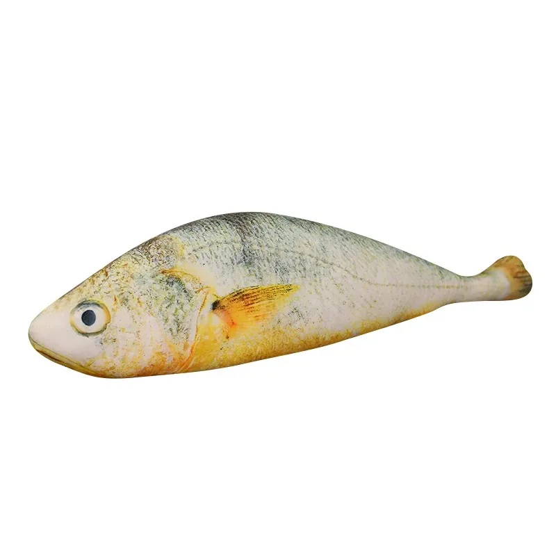 Nuova simulazione grande giallo Croaker giocattoli di peluche bambole di pesce realistiche farcito morbido cuscino di tiro cuscino per dormire decorazione regalo