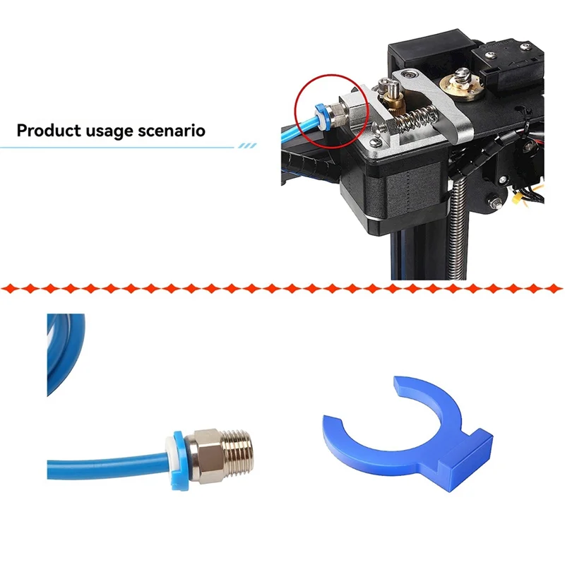 Эффективный 3-комплект пневматического разъема JP4-01, прямые воздушные быстрые фитинги, детали 3D-принтера для резьбы экструдера V6 M10
