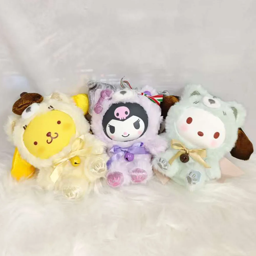 

Серия Sanrio Characters Fox Island: Виниловые плюшевые фигурки в слепых коробках (аниме-персонажи) — КТ, Почакко, Синаморолл, Мелоди, Куроми. Игрушки-подарки.