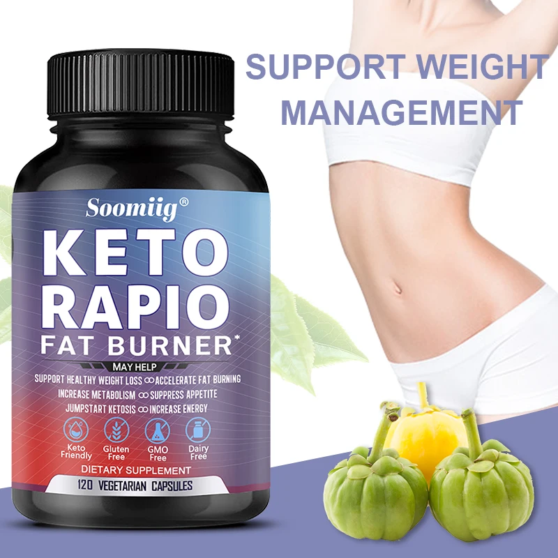 Soomiig Ketogenic Fat Burner - Women & Men - Boosts Metabolism, Healthy Digestion, Burns Fat, Reduces Appetite, Carb Blocker