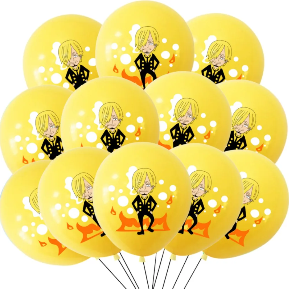12–60 Stück One Piece Anime-Latexballons, 12 Zoll, Cartoon-Charakter-Ballons, Kindergeburtstag, Party-Dekoration, Babyparty, Festival, Su – Detail 3