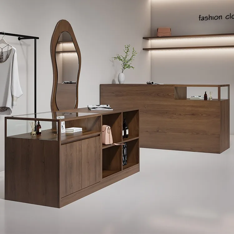 Clothing Store Cashier Nakajima Cabinet Flowing Water Table Buyer  Desk Women's Small
