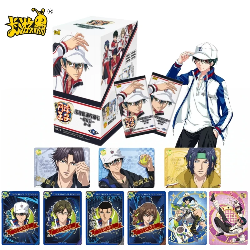 KAYOU جديد التنس الأمير تألق لحظة سلسلة بطاقة أنيمي شخصية جمع بطاقة فلاش لعبة مهرجان هدية الصندوق الأصلي #1