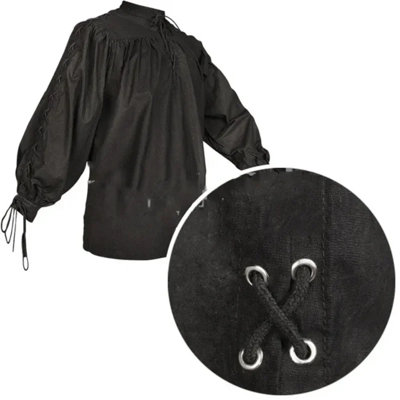 ผู้ใหญ่ชายยุคกลางอัศวินนักรบเครื่องแต่งกายสีเขียวเสื้อผ้า Norman Chevalier Braid ไวกิ้งโจรสลัด Saxon LARP Top เสื้อสําหรับ M U