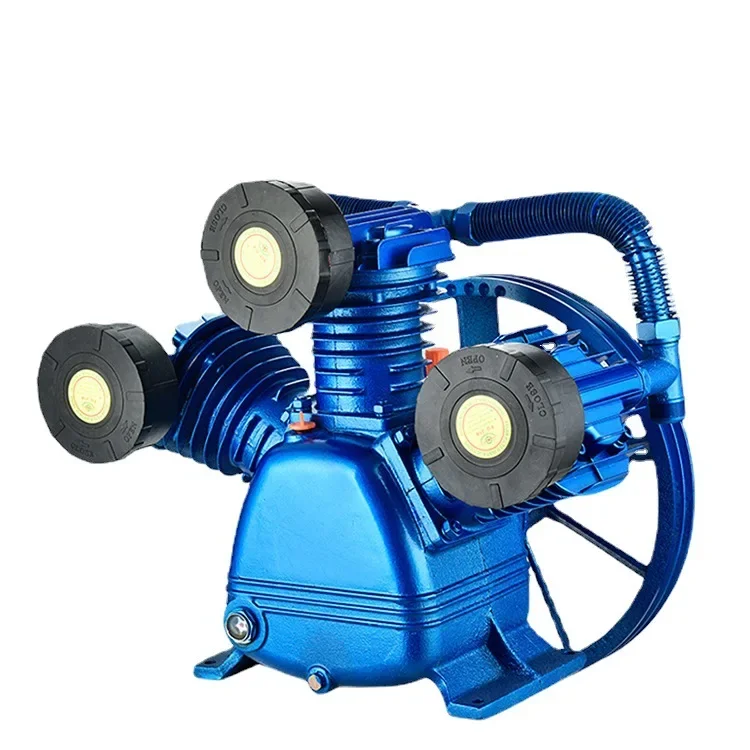 General Piston Air Compressor Head Air Pump Head Double Cylinder Three Cylinder Head Assembly Air Compressor