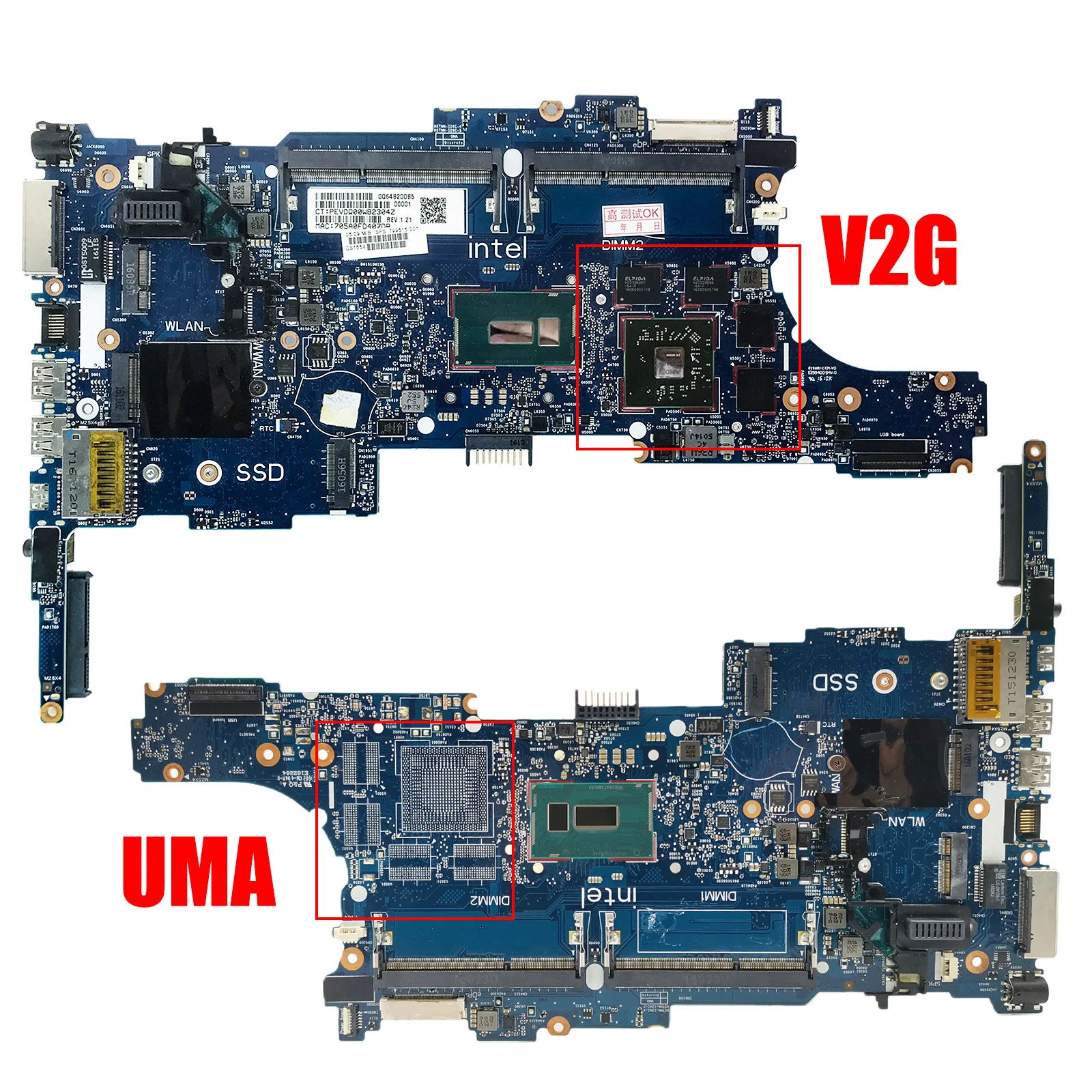 AKEMY For HP Elitebook 840 G2 850 G2 Laptop Motherboard With I5 I7 5th Gen CPU 6050A2637901 799510-601 799510-501 799513-601