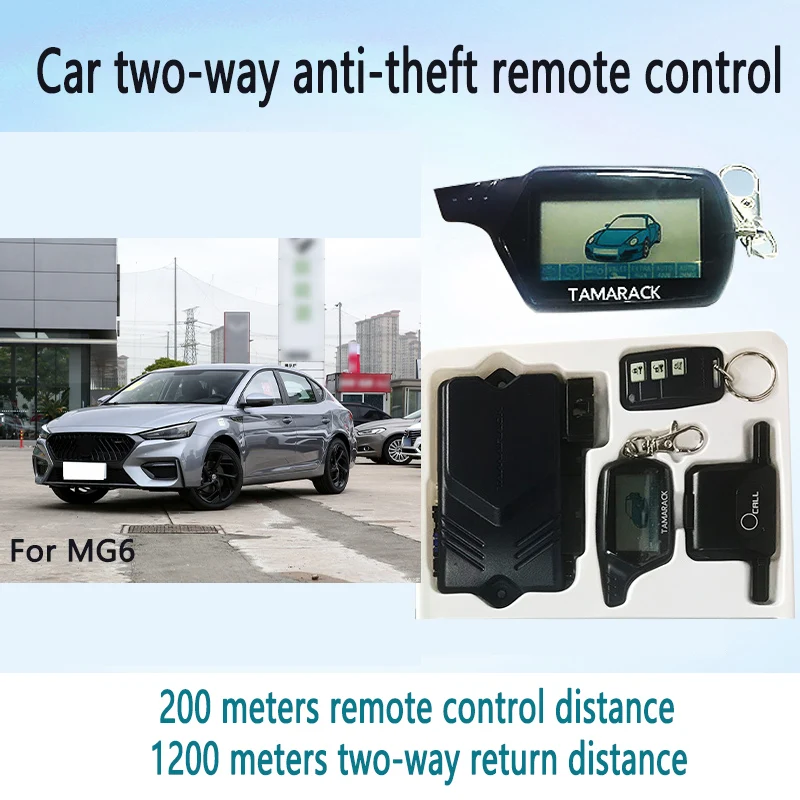 

For MG6 car Dual Anti-theft multi-function remote control automatic sensing remote control set