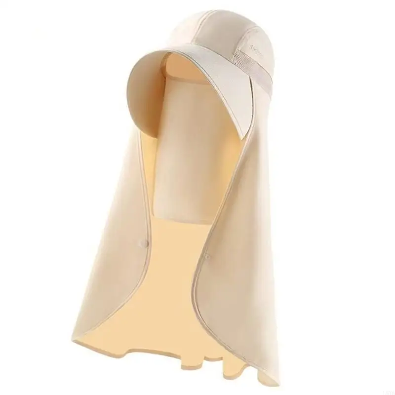 

L5YA Sunshade Sun Hat with Shawl Sunshade Sun Shield Great for Hiking and Camping Outdoor Sports Multiple Color