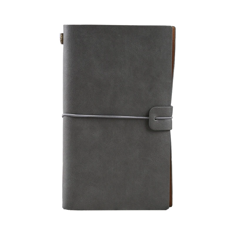 for Creative Leather Softcover Notebook Ink-proof Journal To-do List Travel Writing Notepad Birthday Gift for Kid Teen A