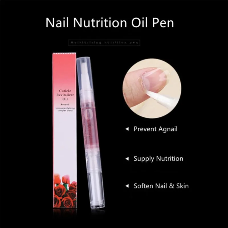 

1Pc 3ML Nail Nutrition Oil Pen Nail Treatment Cuticle Revitalizer Oil Prevent Agnail Nail Polish Nourish Skin Plant Softener Oil